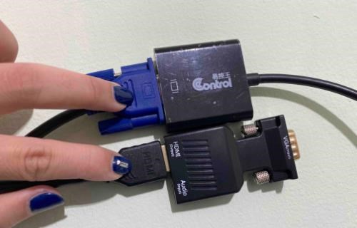 Vga轉hdmi 電腦是vga孔 螢幕 線是hdmi 買起來 彤彤媽的玩具城堡 媽咪拜mamibuy