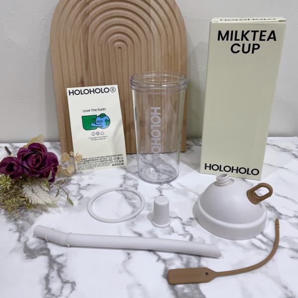 HOLOHOLO MILKTEA CUP 奶茶吸管杯 絕美的