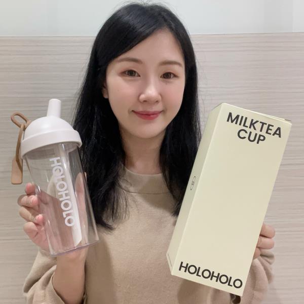 HOLOHOLO MILKTEA CUP 奶茶吸管杯 絕美的