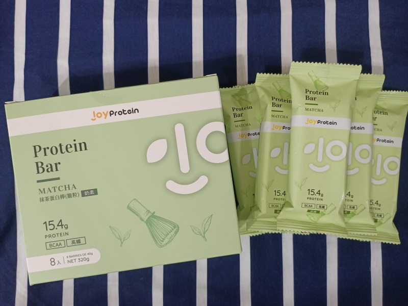 低熱量高蛋白質推薦【JoyProtein】抹茶蛋白棒-口味多