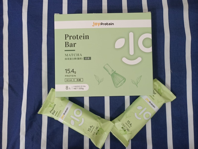 低熱量高蛋白質推薦【JoyProtein】抹茶蛋白棒-口味多