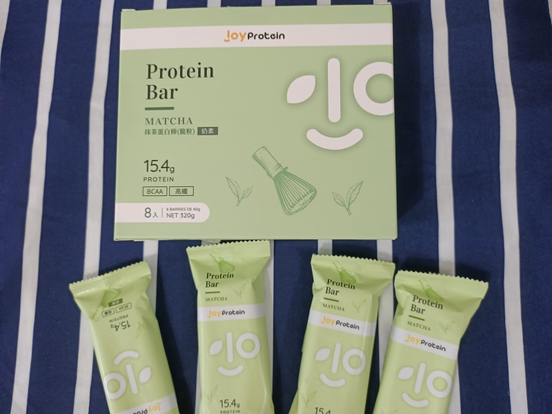 低熱量高蛋白質推薦【JoyProtein】抹茶蛋白棒-口味多