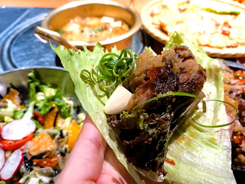 【台北韓式料理推薦-娘子韓食市府總店】煎餅/大醬湯/ 豬腳/