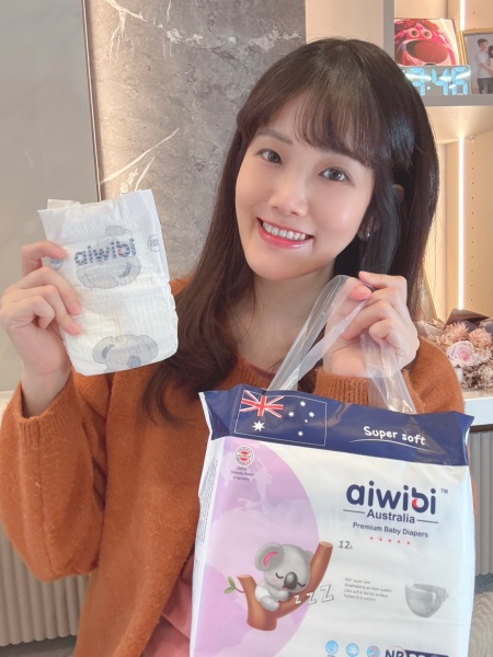新手爸媽必備！Aiwibi 愛薇彼零觸感瞬吸尿布👶🏻💛寶寶安