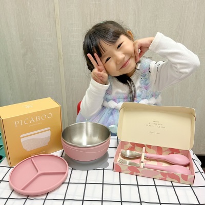 「Picaboo 大寶兒童餐具組」開箱啦～～