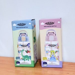 兒童水壺｜用過離不開的Hugger 彈蓋吸管水壺